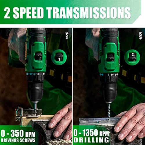 Cordless Drill Set - 1.5Ah 20V