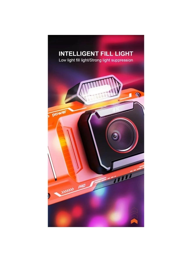 Waterproof Digital Camera - 13MP 18x Zoom