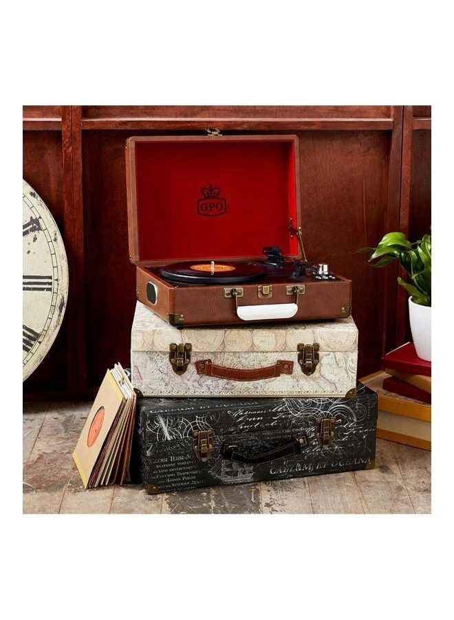 Attache Briefcase Style Vinyl Record Player