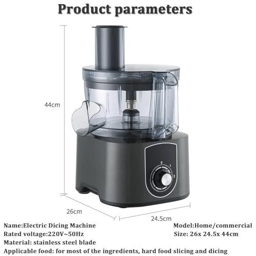 Commercial Vegetable and Fruit Dicer Machine - Electric