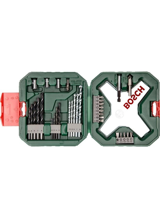 X-Line Classic - 34-piece Drill and Screwdriver Bit Set