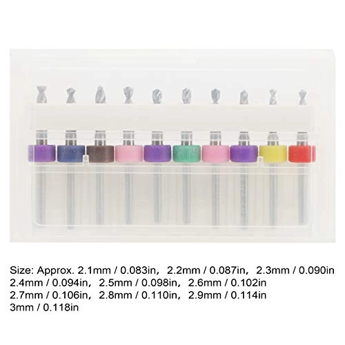 Straight Shank Twist Drill - Cemented Carbide 10pcs