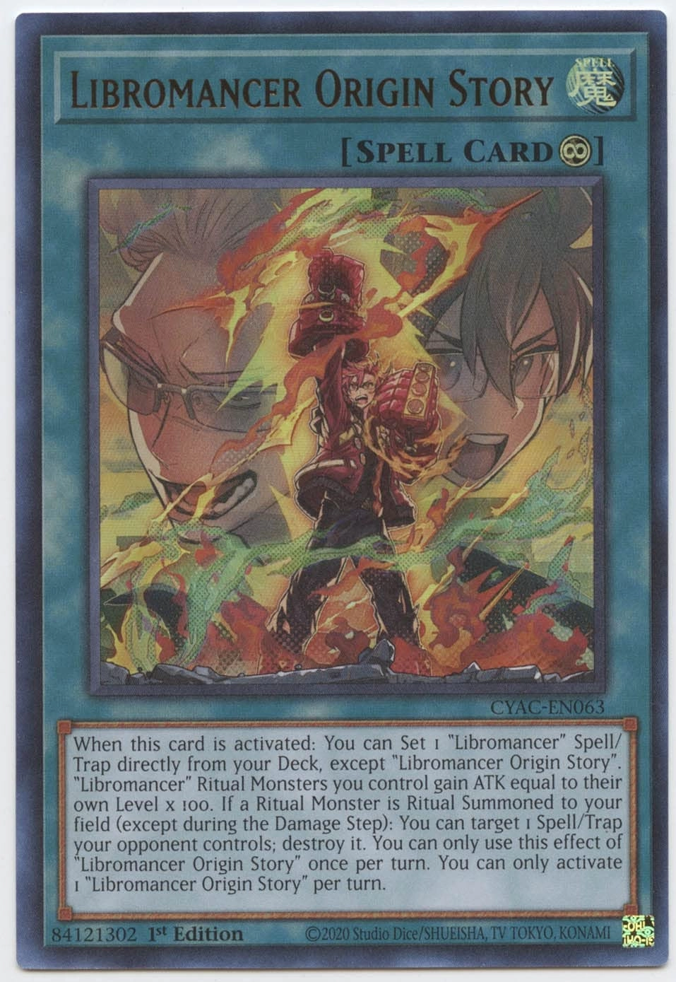 Yu-Gi-Oh! Libromancer Origin Story CYAC-EN063