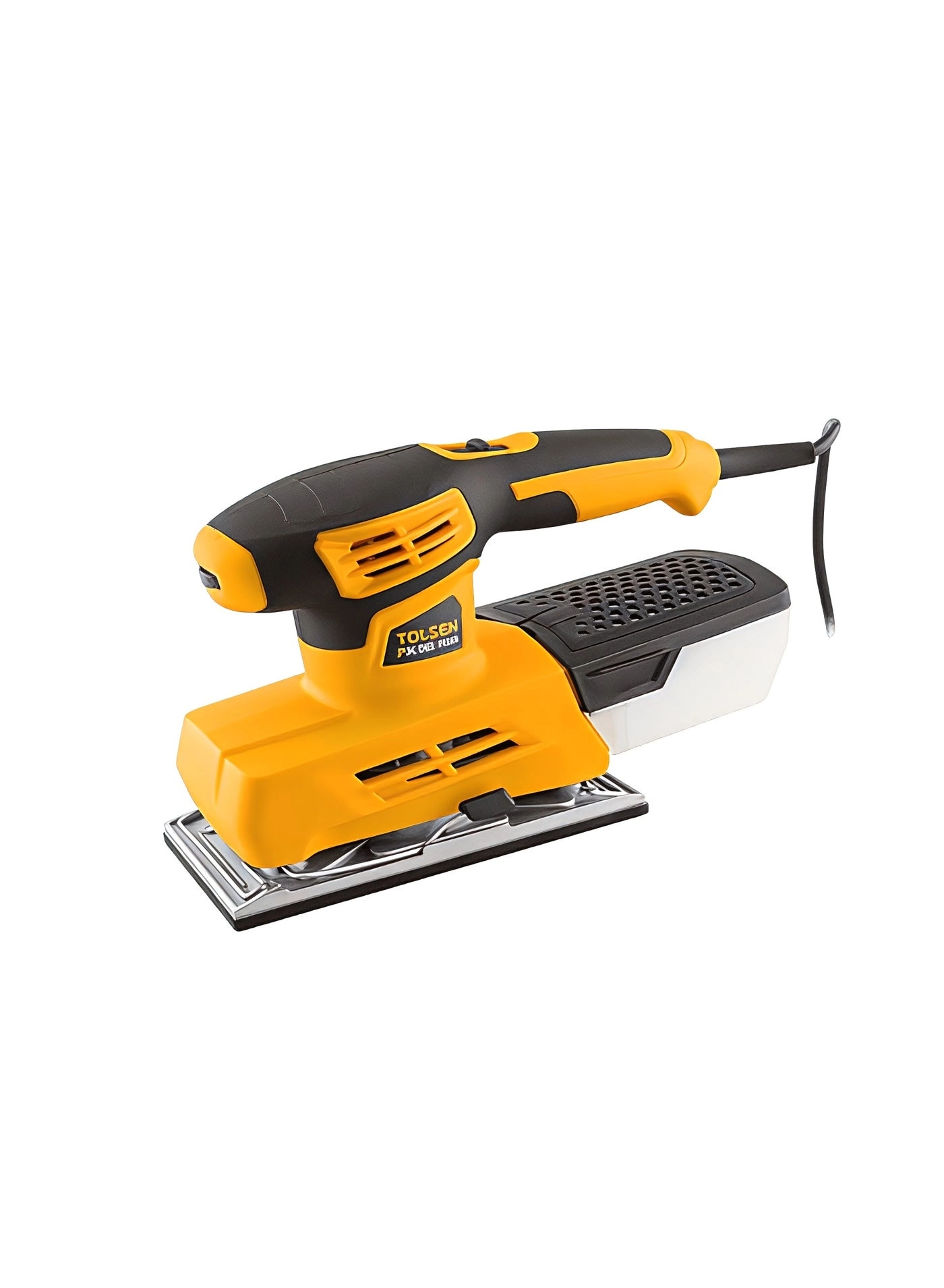 220W ORBITAL SANDER - 1.8 kg Yellow and Black