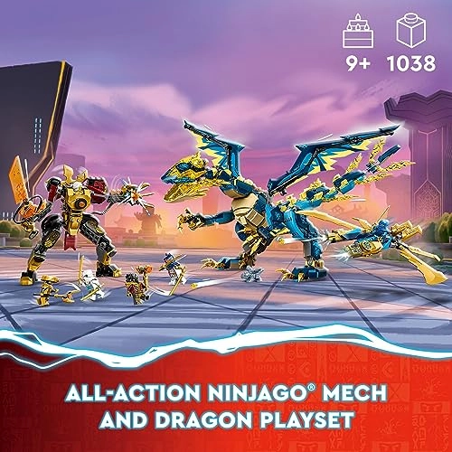 NINJAGO Elemental Dragon vs. The Empress Mech (71796) - Dragons Rising Series