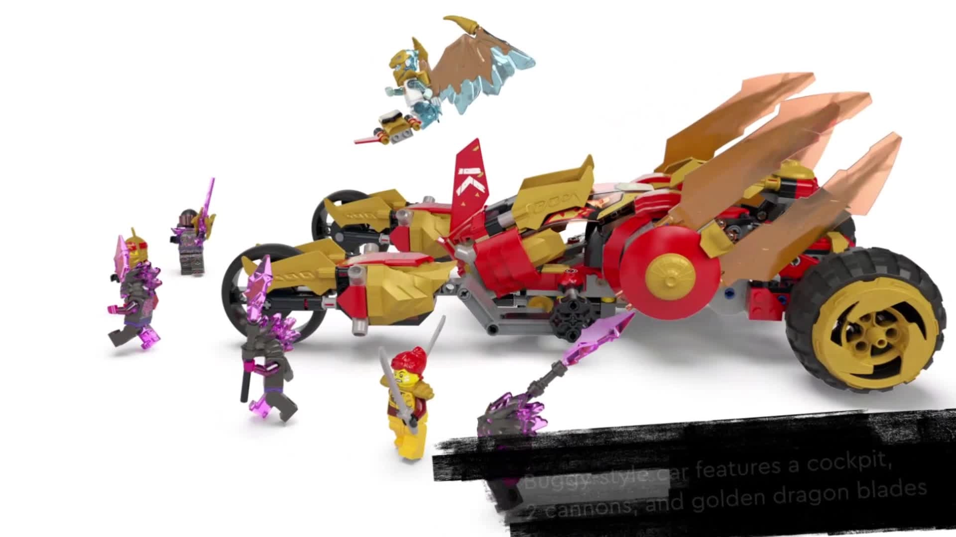NINJAGO Kai’s Golden Dragon Raider (71773)