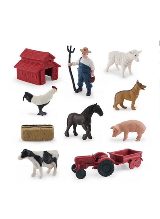 OUKEYI Animal Figurines - 10Pcs