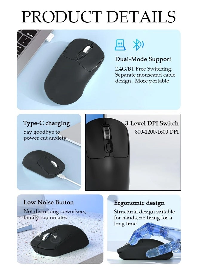 Slim Dual Mode Mouse - Wireless