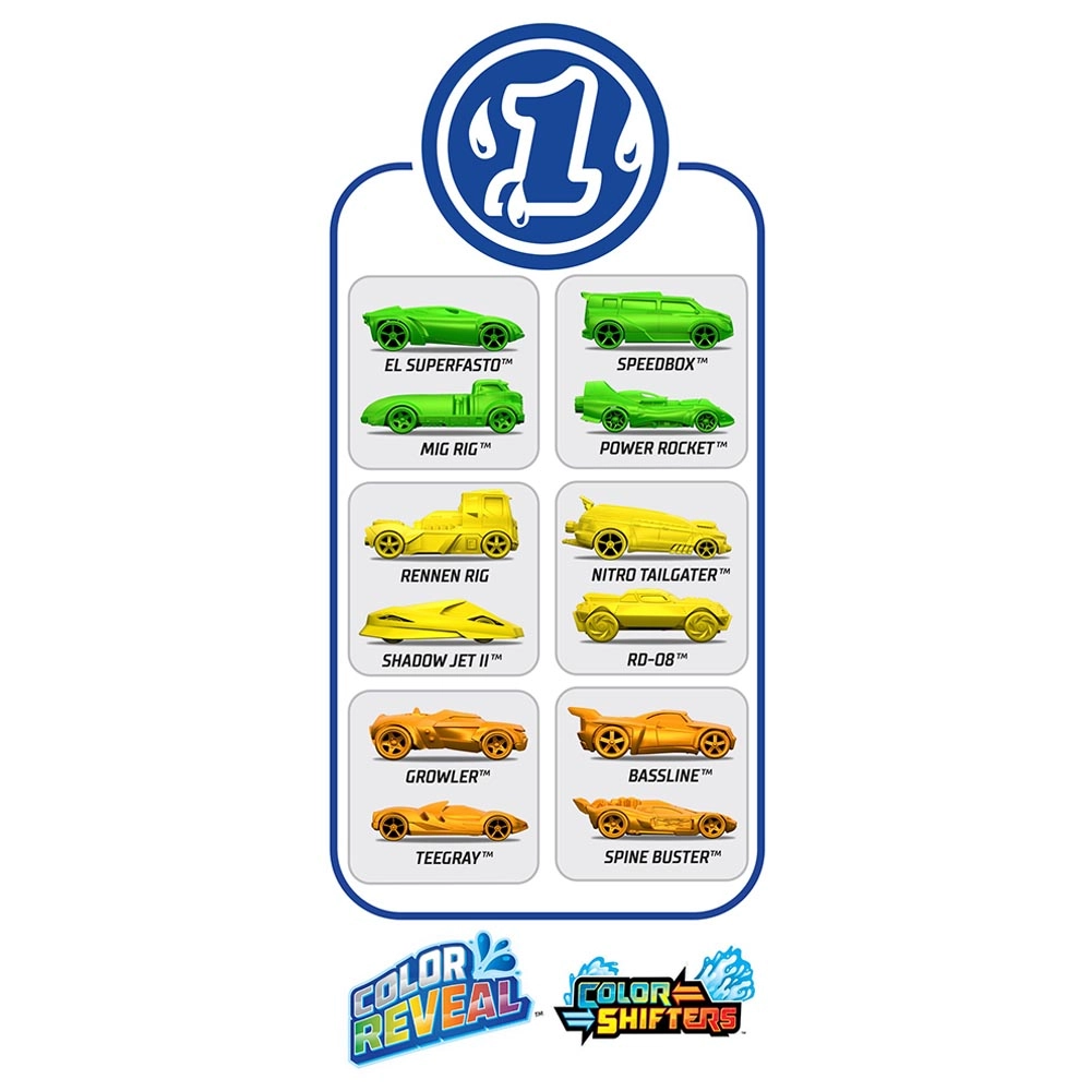 Color Reveal - 1:64 2pcs Pack