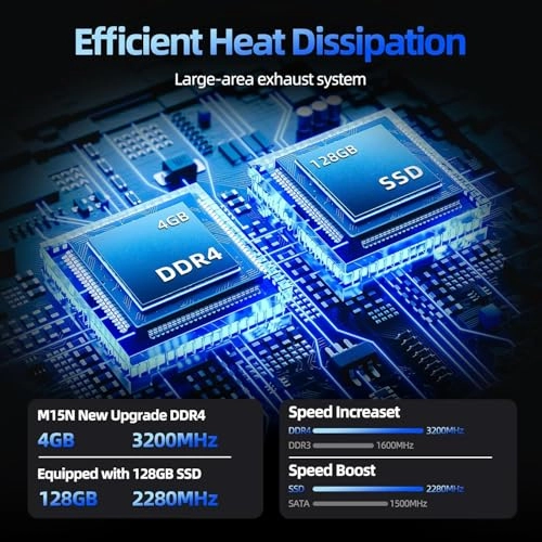 M15-N - 15.6'' Celeron N4000 4GB DDR4 128GB SSD