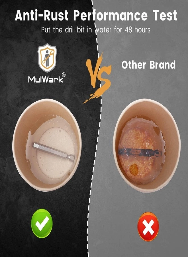 Hex Head Allen Wrench Drill Bit Set - 20PC 2.3" Long