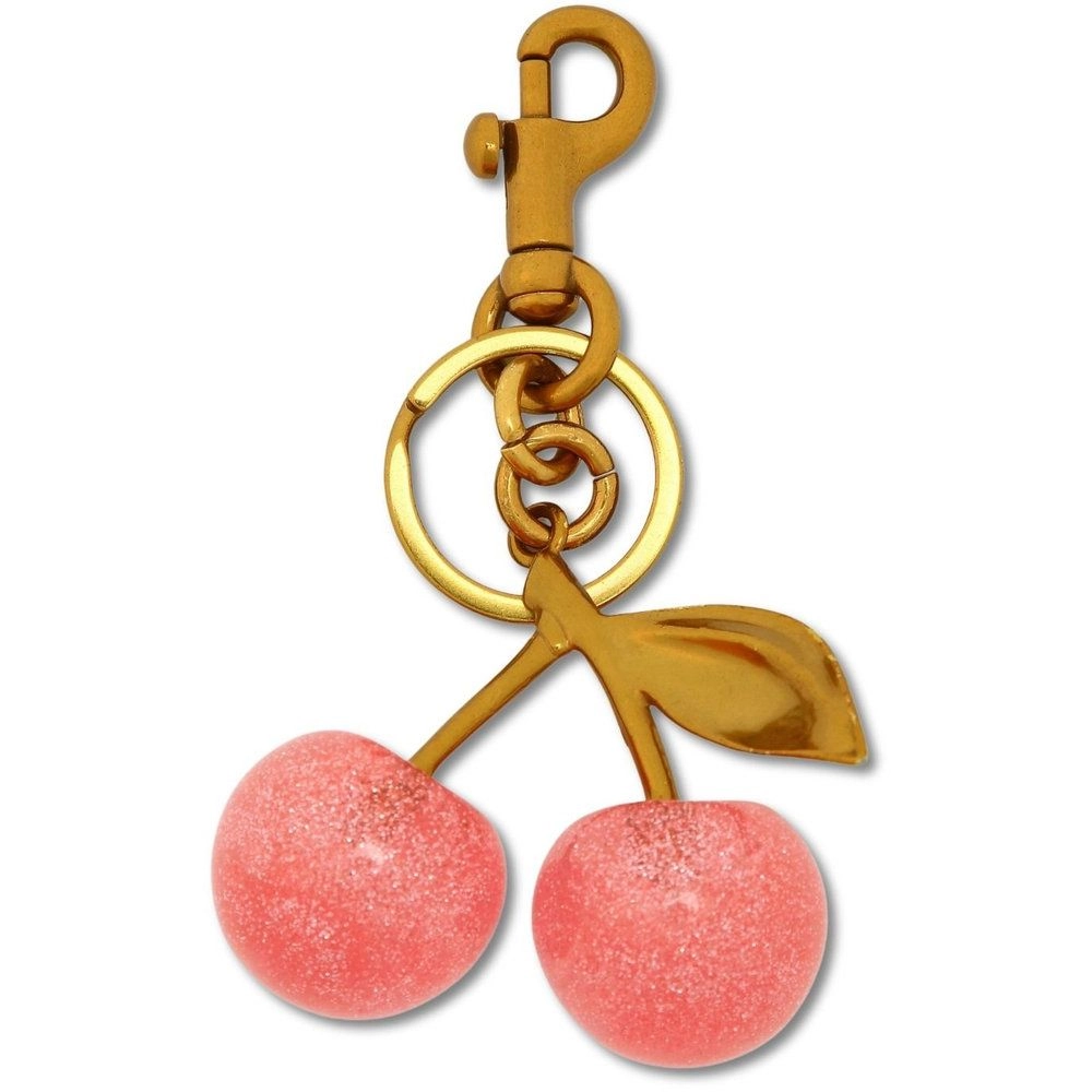 Bag Charm - Pink Cherry