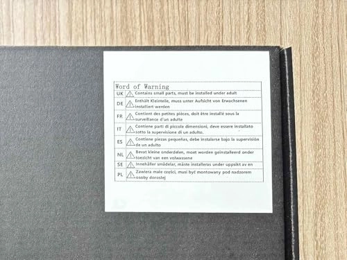 Acrylic Display Case for LEGO 21343 Vikinng Valleey - 3MM thickness Wood color