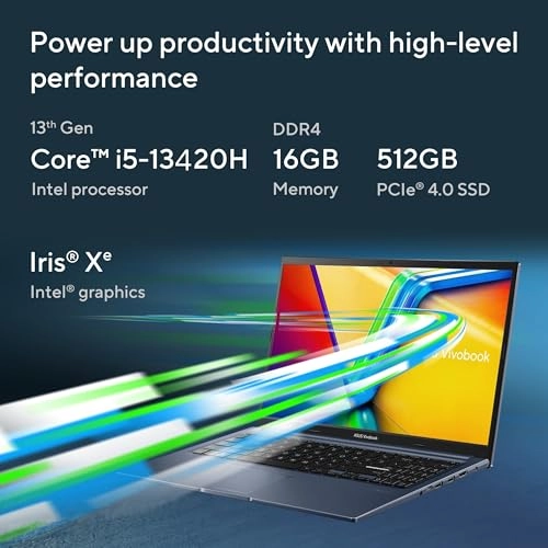 Vivobook 15 X1502VA - 15.6'' Core i5-13420H 16GB DDR4 512GB SSD
