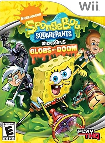 THQ Spongebob Squarepants Featuring Nicktoons: Globs Of Doom - Nintendo Wii
