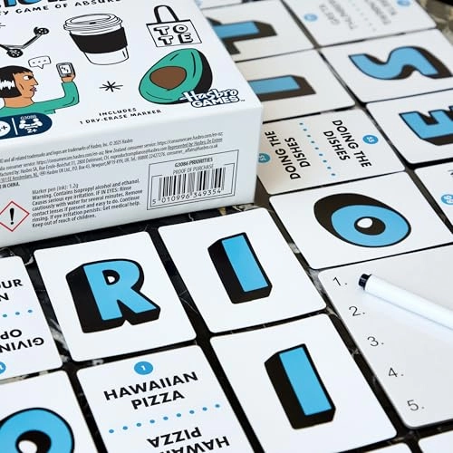 Priorities: A Party Game of Absurd Choices - Card Game