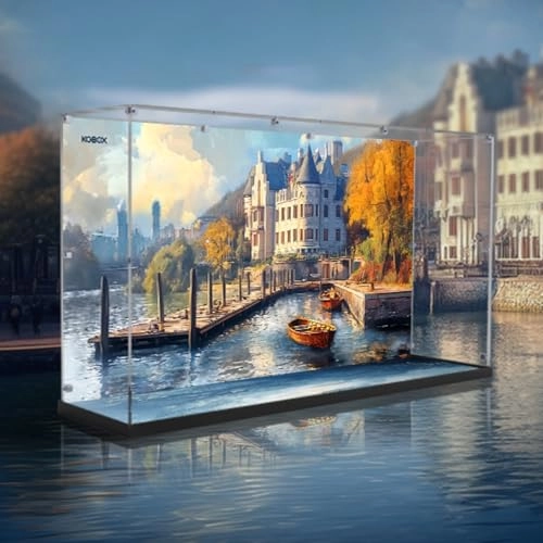 Display Box for LEGO 21356 Canal Steamerrs - acrylic 2mm/3mm