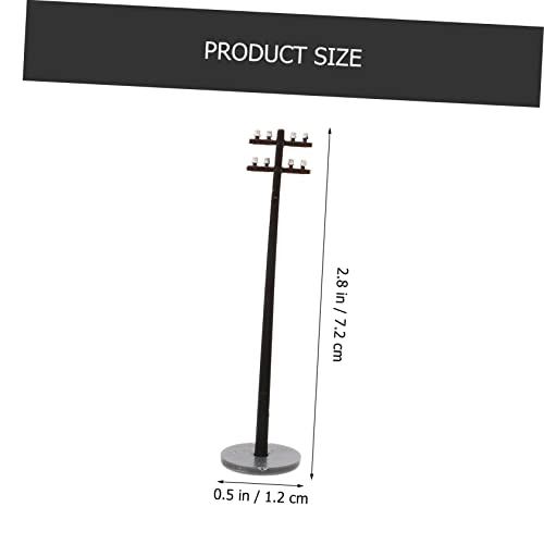Miniature Telegraph Pole - 30 pcs 1：87