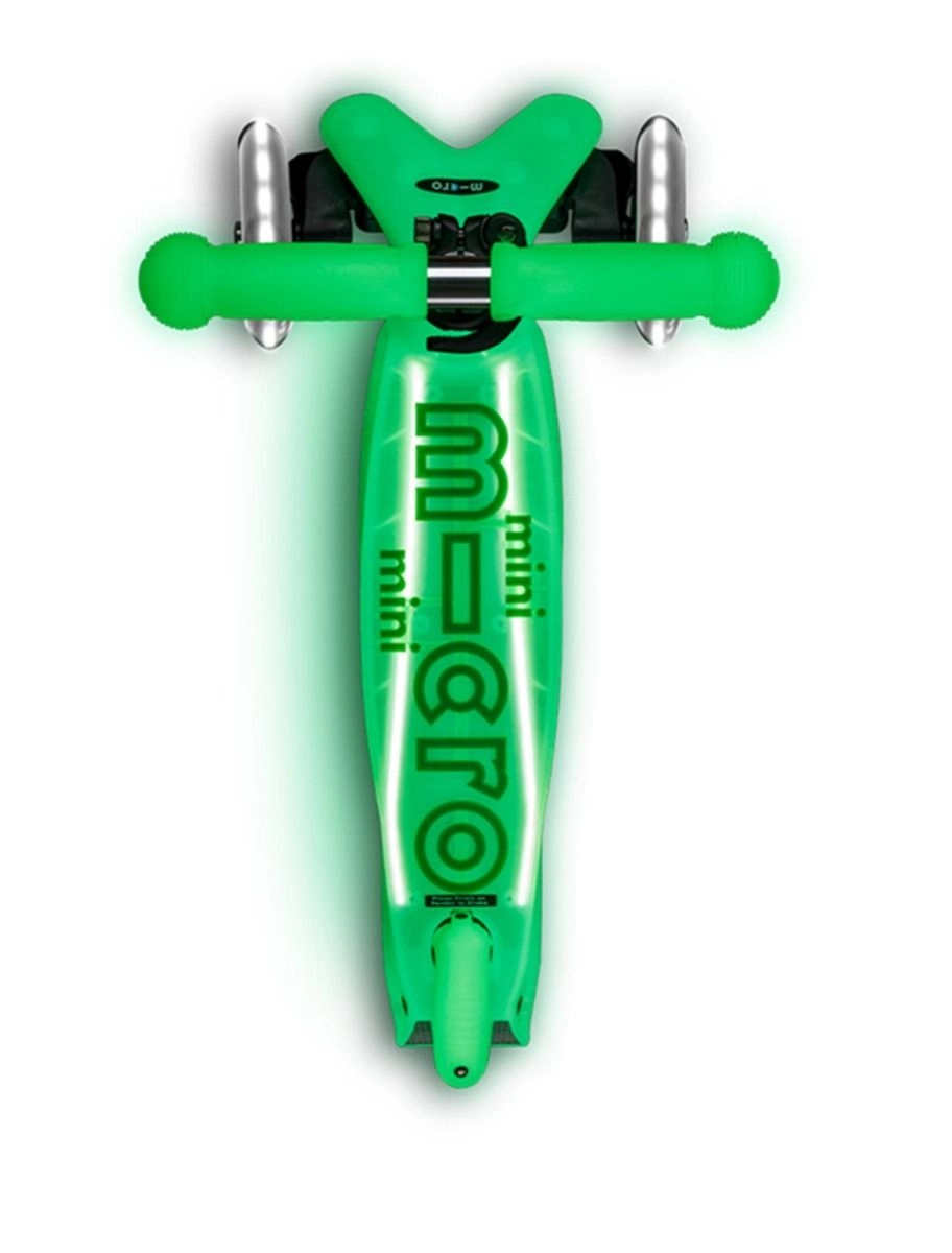 Mini Deluxe 3-Wheel Kick Scooter – 120/85 mm LED