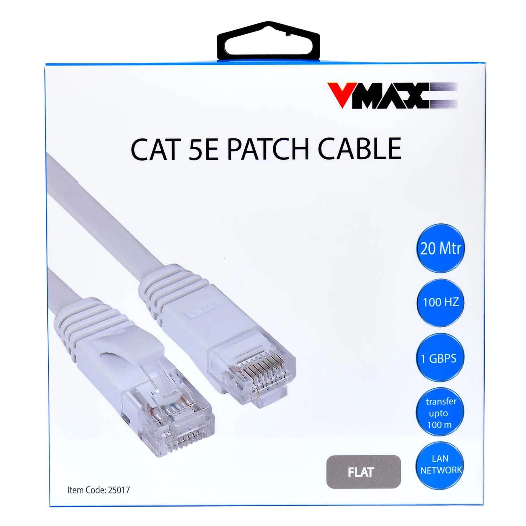 V.MAX Cat5E Patch Cable 25017 - 20m