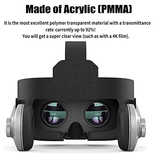 3D Virtual Reality Headset - Wireless Headphones 4.7-6.1 Inch