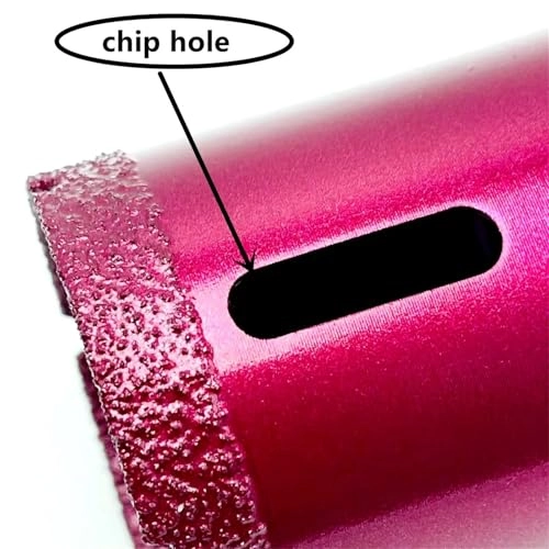 M10 Thread Vacuum Brazed Dry Diamond Drilling Core Bits - 1Pcs 60mm