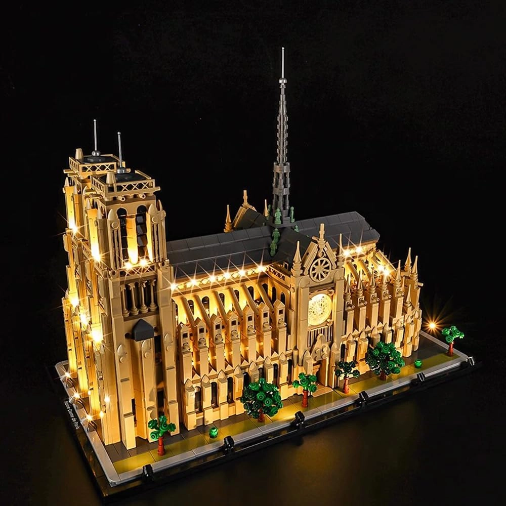 wddspsh Led Light kit For Lego 21061 - Architecture