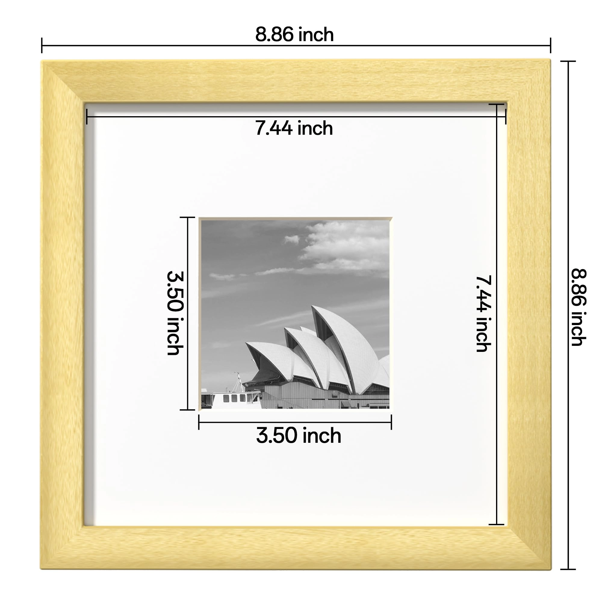 Picture Frames - 8x8 for 4x4 9