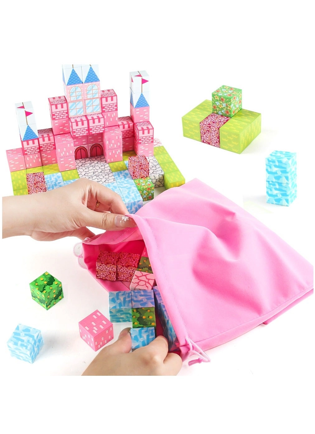 Magnetic Blocks - Princess Castle 128pcs
