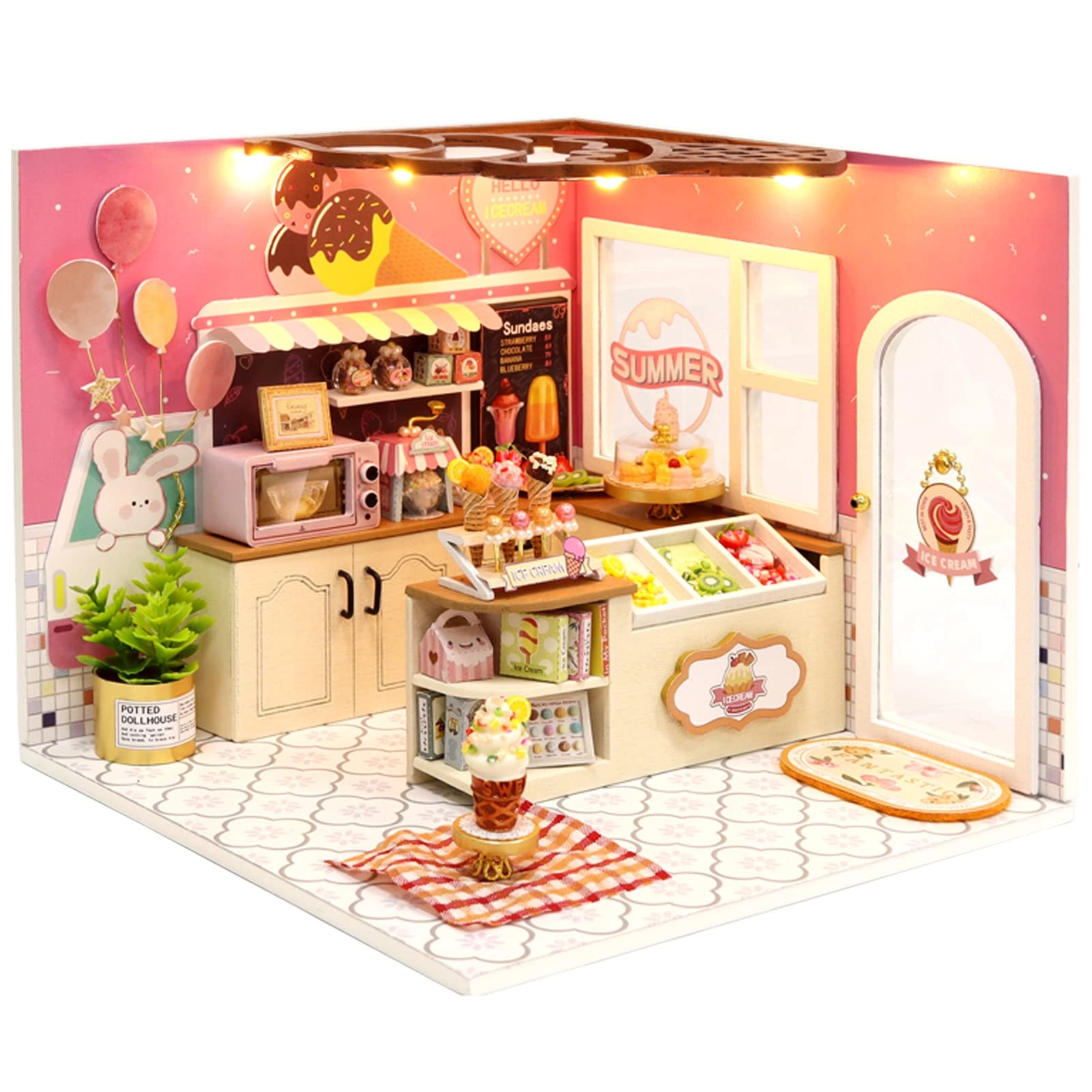 DIY Miniature Dollhouse Kit - 124 scale