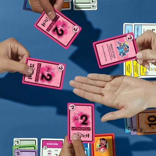 Monopoly Deal: Disney Stitch Edition - Card Game