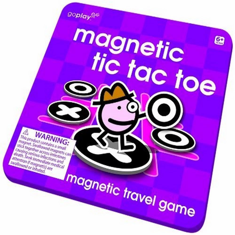 Toysmith Goplay Magnetic Tic Tac Toe