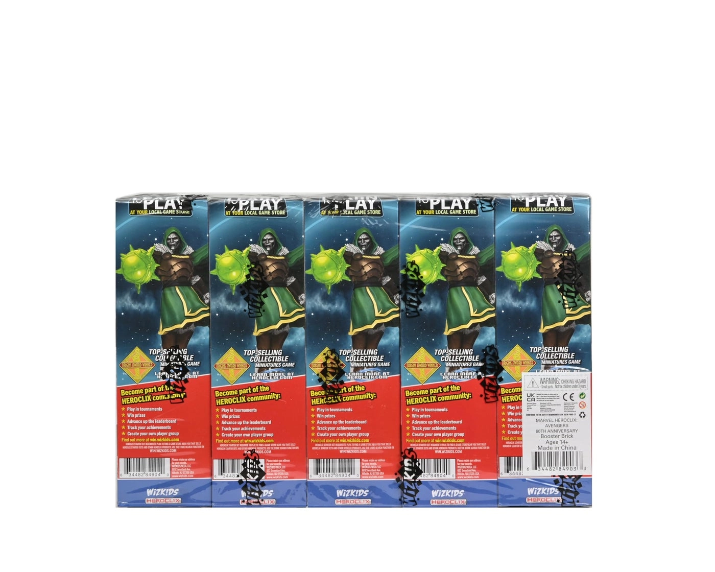 Marvel HeroClix: Avengers 60th Anniversary Booster Brick