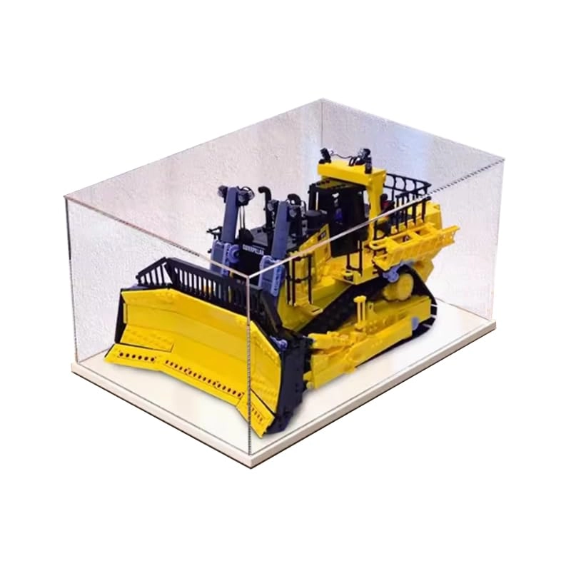 Technic Display Case (42131) - Clear Acrylic Black Bottom+top Light