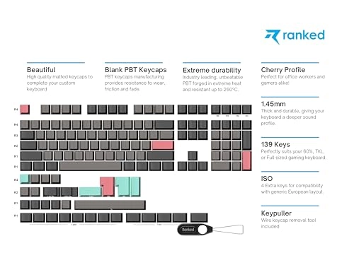 Blank Premium Keycap Set - 139 Keys