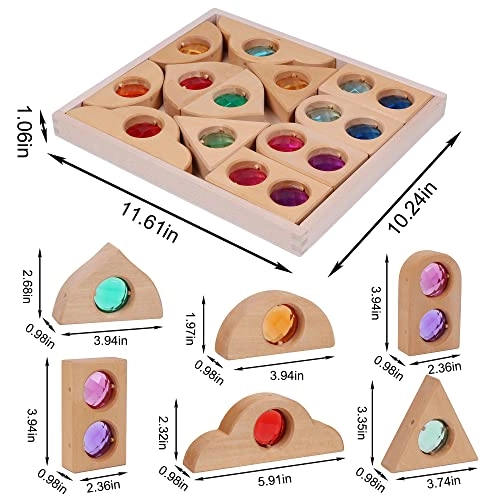 Clouds Gem Blocks - 3 years and up 12 pieces