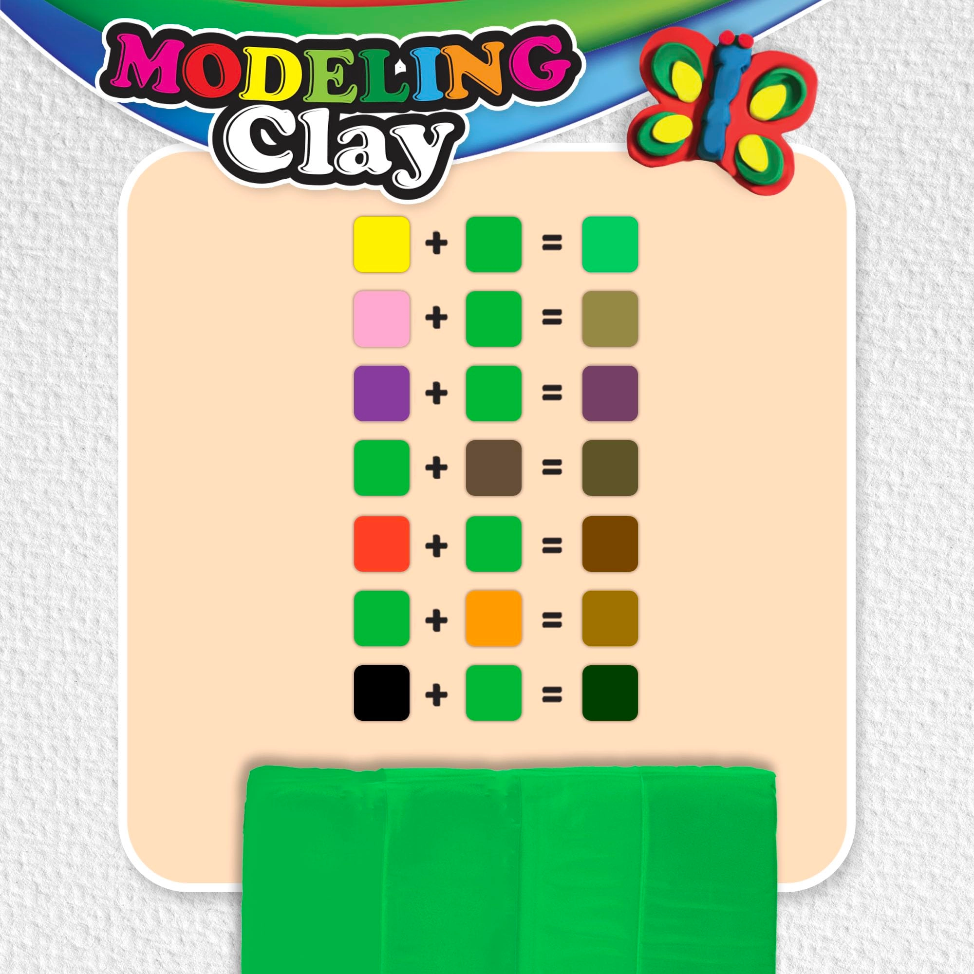 Modeling Clay - 476g 2pcs.