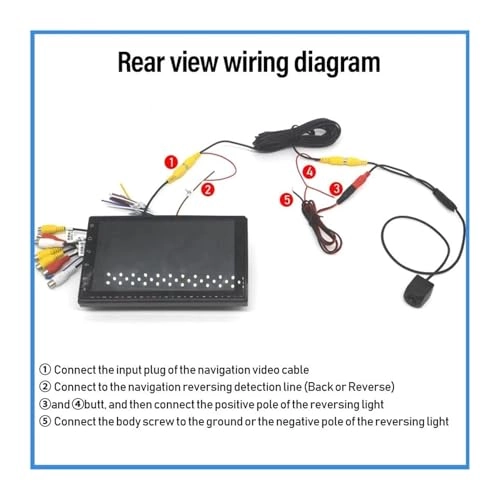 Reverse Back Up Parking Camera - Night Vision