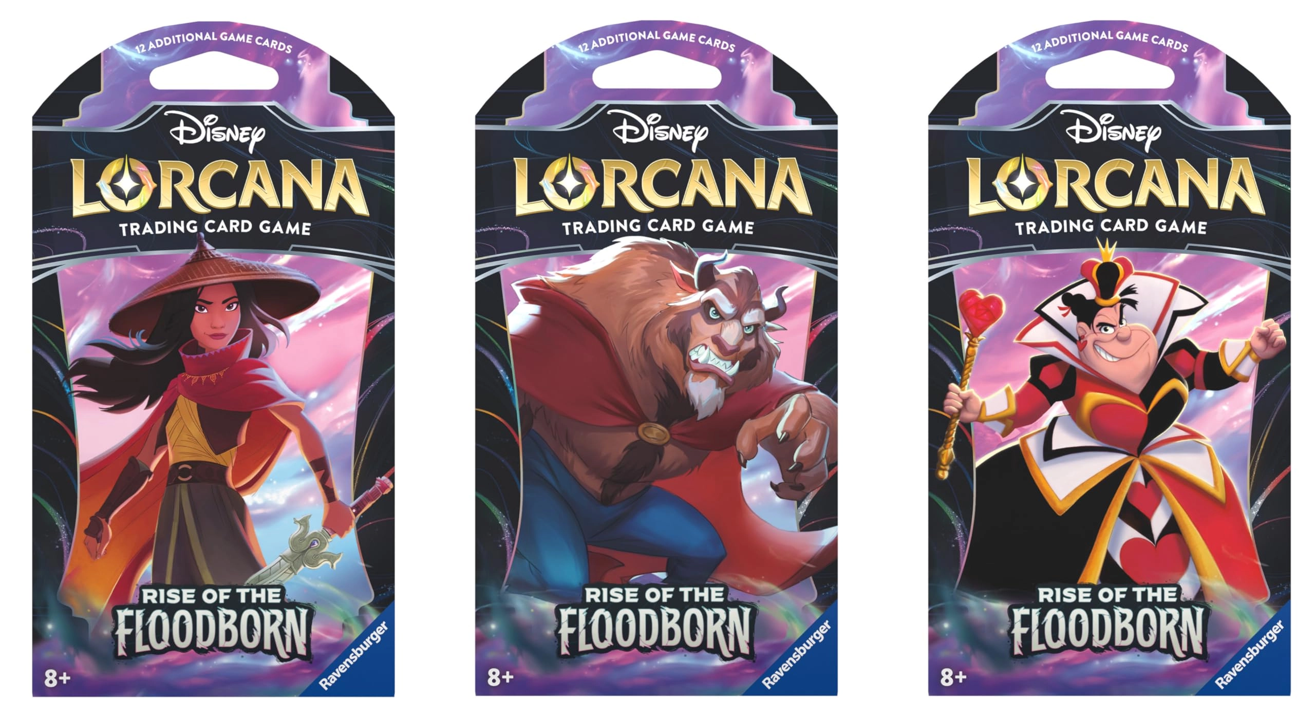 Ravensburger Disney Lorcana: Rise of The Floodborn Booster Pack - English 12pcs