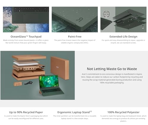 Aspire Vero 15 AV15-53P - 15.6'' Core i7-1355U 16GB DDR4 512GB SSD