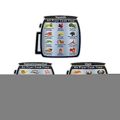 Air Fryer Magnetic Set - Magnet, plastic 3pcs