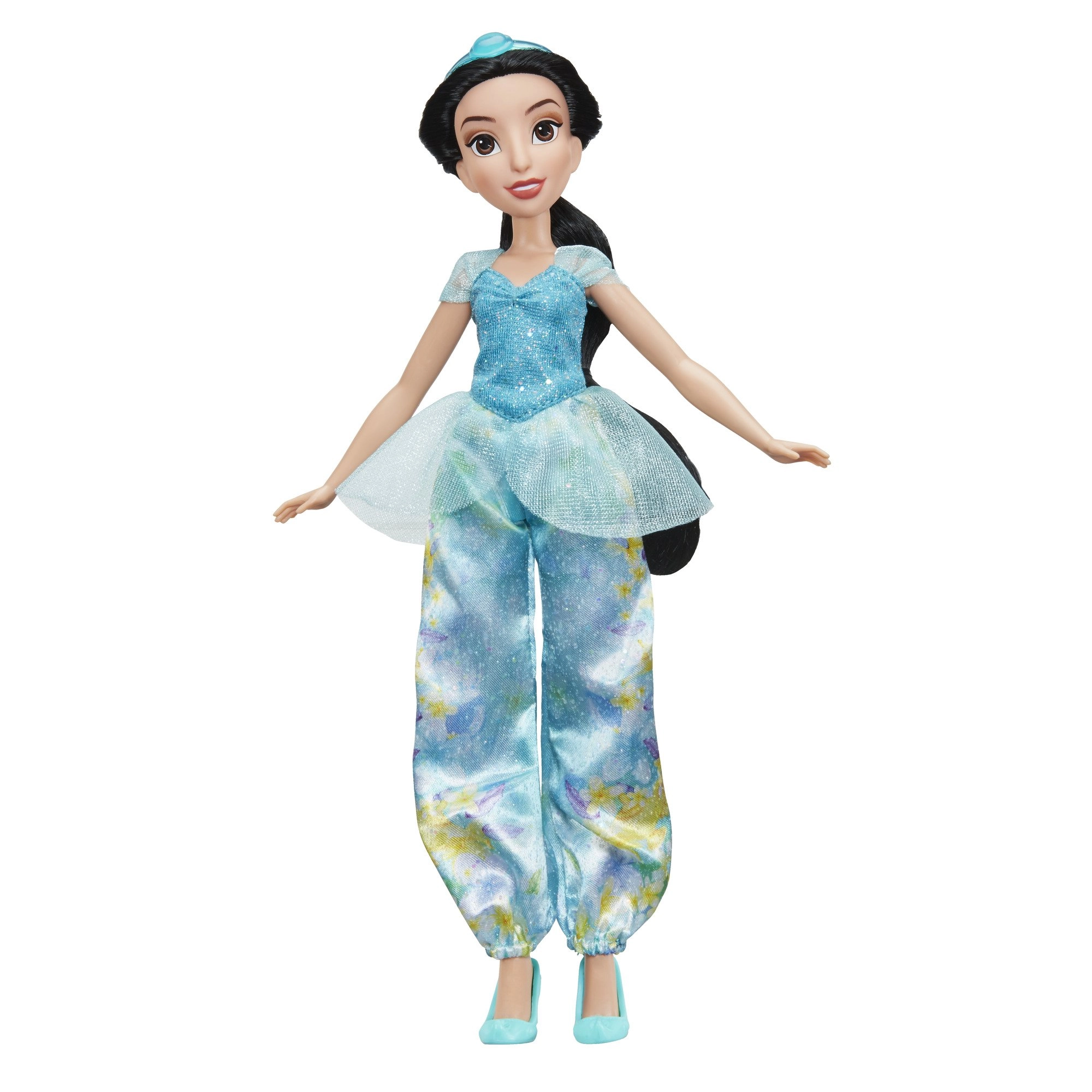 Princess Jasmine Fashion Doll - 32.5 cm Glitter Blue Ages 60+