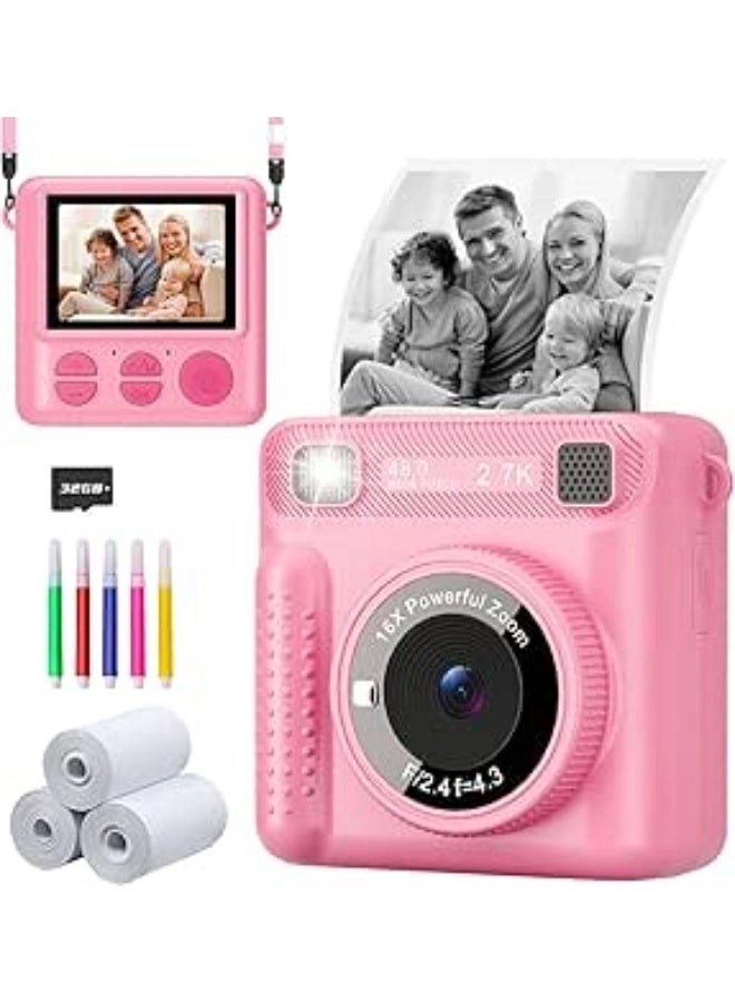 Instant Print Camera - 32G 1080p