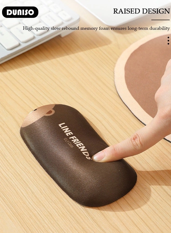 Memory Foam Ergonomic Mouse Pad