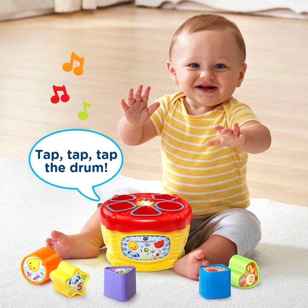 Sort And Discover Drum Toy - Suitable for 6 months and above