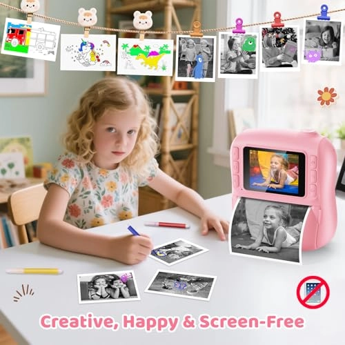 Children's Camera - Instant Print 1080P 32GB