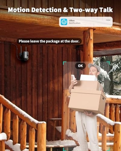 4G LTE cellular security camera 2K