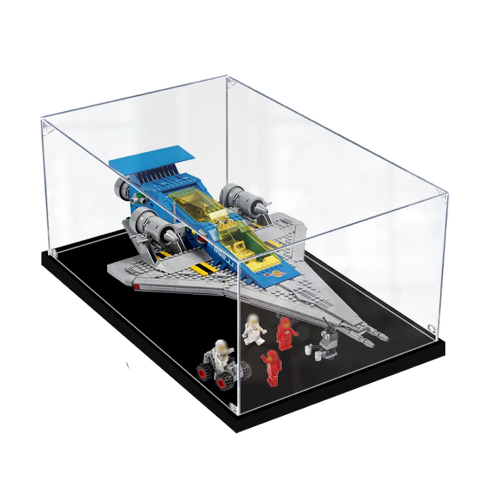 TIANQING Acrylic Display Case - for 10497 Model 55 x 35 x 20 cm