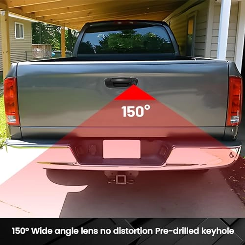 Tailgate Handle w/Backup Camera - RCA