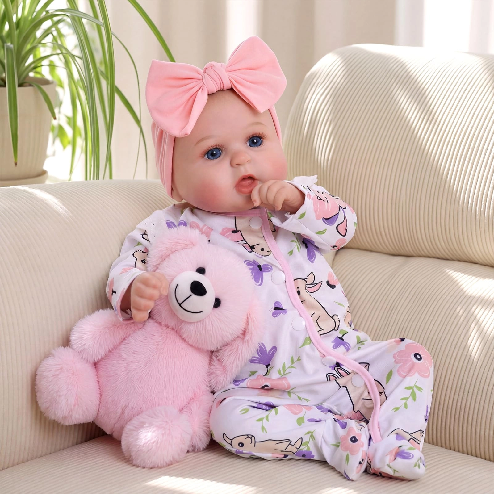 BABESIDE Reborn Baby Doll - 20 Inch Vinyl Girl Ages 3+